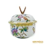 Kép 2/6 - Herendi porcelán -  Bonbonier pillangós fogóval