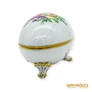 Kép 3/8 - Herendi porcelán -  Tojás alakú bonbonier