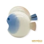Kép 3/10 - Aquincumi porcelán -  Hal pár aquazúr festéssel