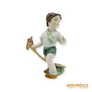 Kép 2/10 - Herendi porcelán -  Falovacskás kisfiú