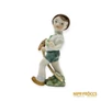 Kép 7/10 - Herendi porcelán -  Falovacskás kisfiú