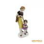 Kép 2/10 - Volkstedt porcelán -  Anya leányával