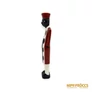 Kép 4/5 - Afrikai népviseletes figura - colon fafaragás