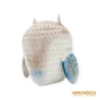 Kép 4/10 - Aquincumi porcelán -  Nagy bagoly aquazúr festéssel